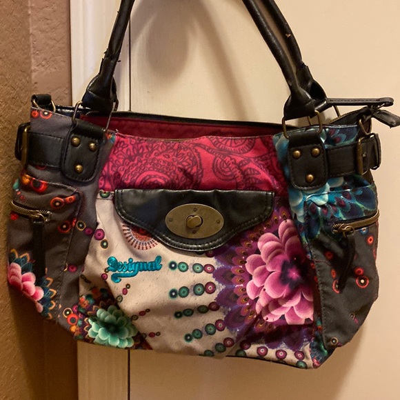 Handbags - Desigual canvass printed bag